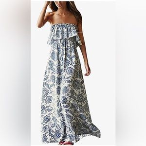 Fashion nova maxi boho dress